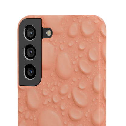 Snap Phone Case – Apricot Rain