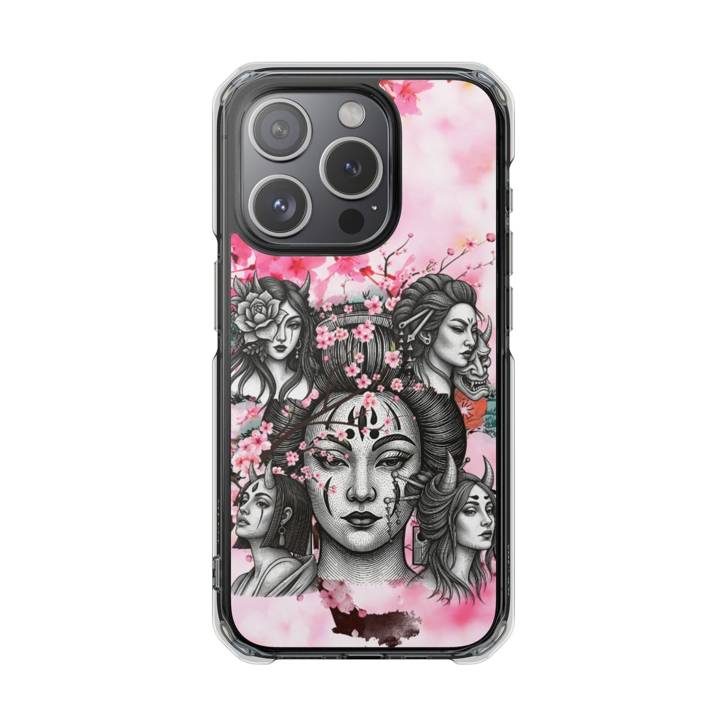 Clear Magnetic Phone Case – Blossom & Thorn