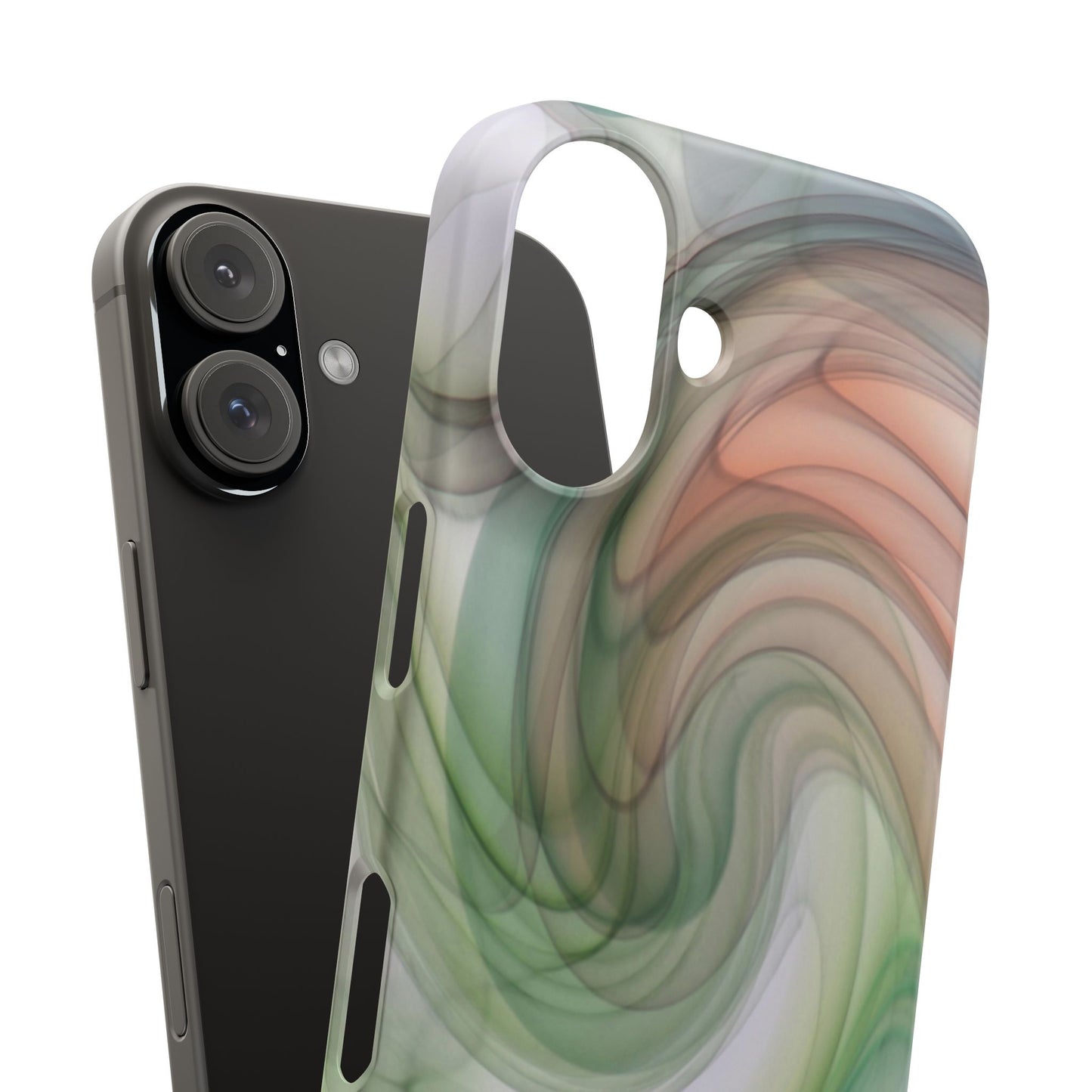 Snap Phone Case – Marble Flow