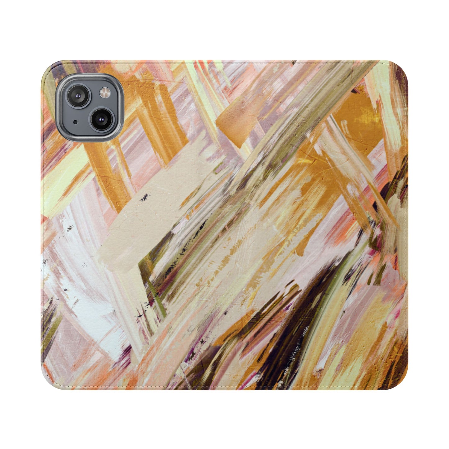 Flip Case – Brush & Bronze
