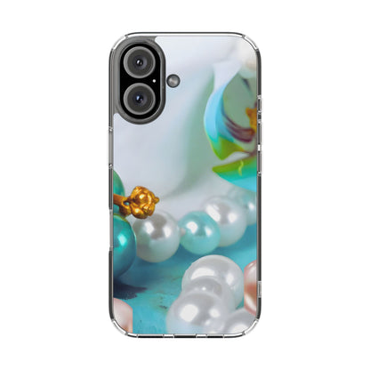 Clear Phone Case – Mermaid's Pearl
