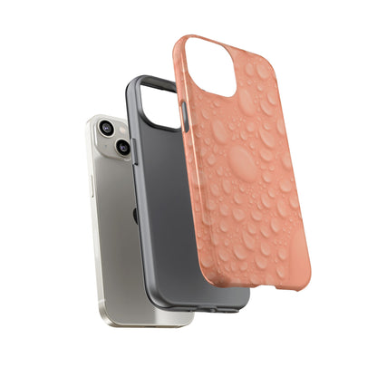 Protective Phone Case – Apricot Rain