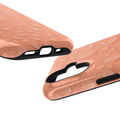 Impact-Resistant Phone Case – Apricot Rain