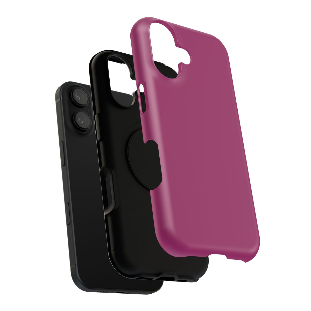 Impact-Resistant Phone Case – Orchard Plum – Compatible with iPhone 11–17 & Samsung Galaxy S22–S26 Series