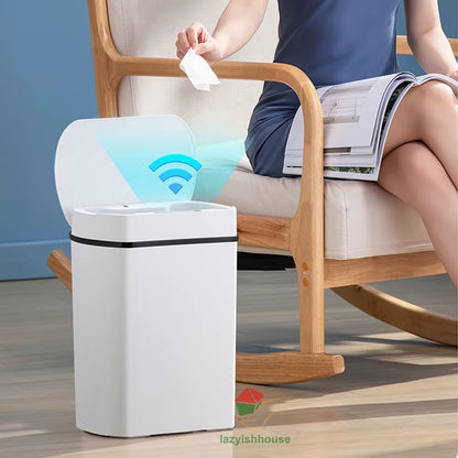 Smart Trash Can for Kitchen House Smart Home Dustbin Wastebasket Bathroom Automatic Sensor Trash Can Garbage Bin Cleaning Tools