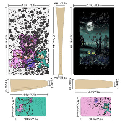 Console Skin Kit – Scare Bears