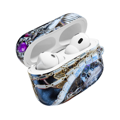 Earbud Case Cover – Chrome Jewel
