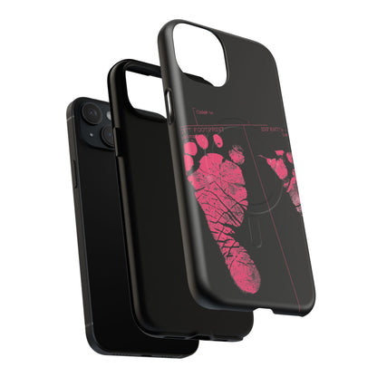 Protective Magnetic Phone Case – Mom’s Little Pink Footprints