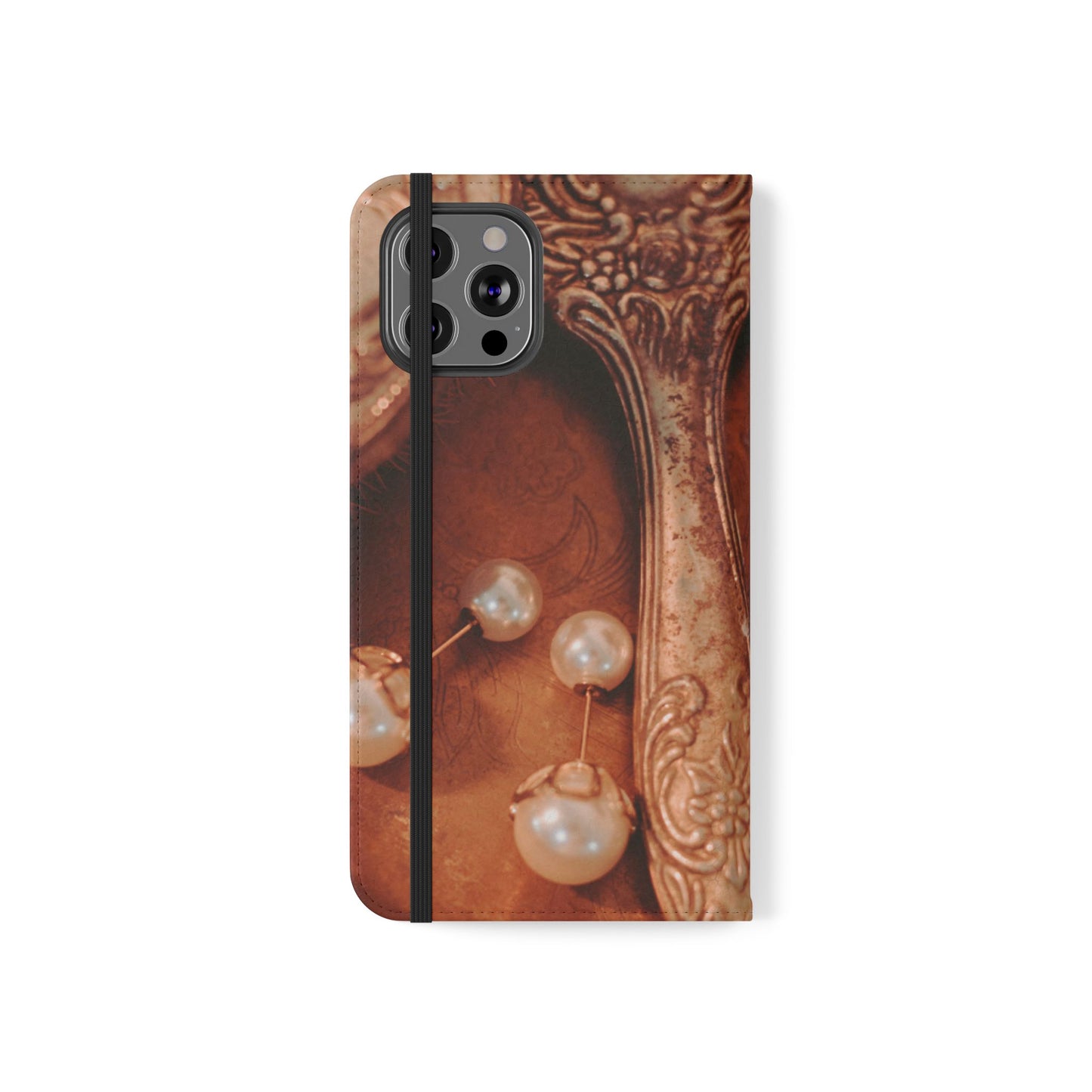 Flip Case – Bronze Vanity