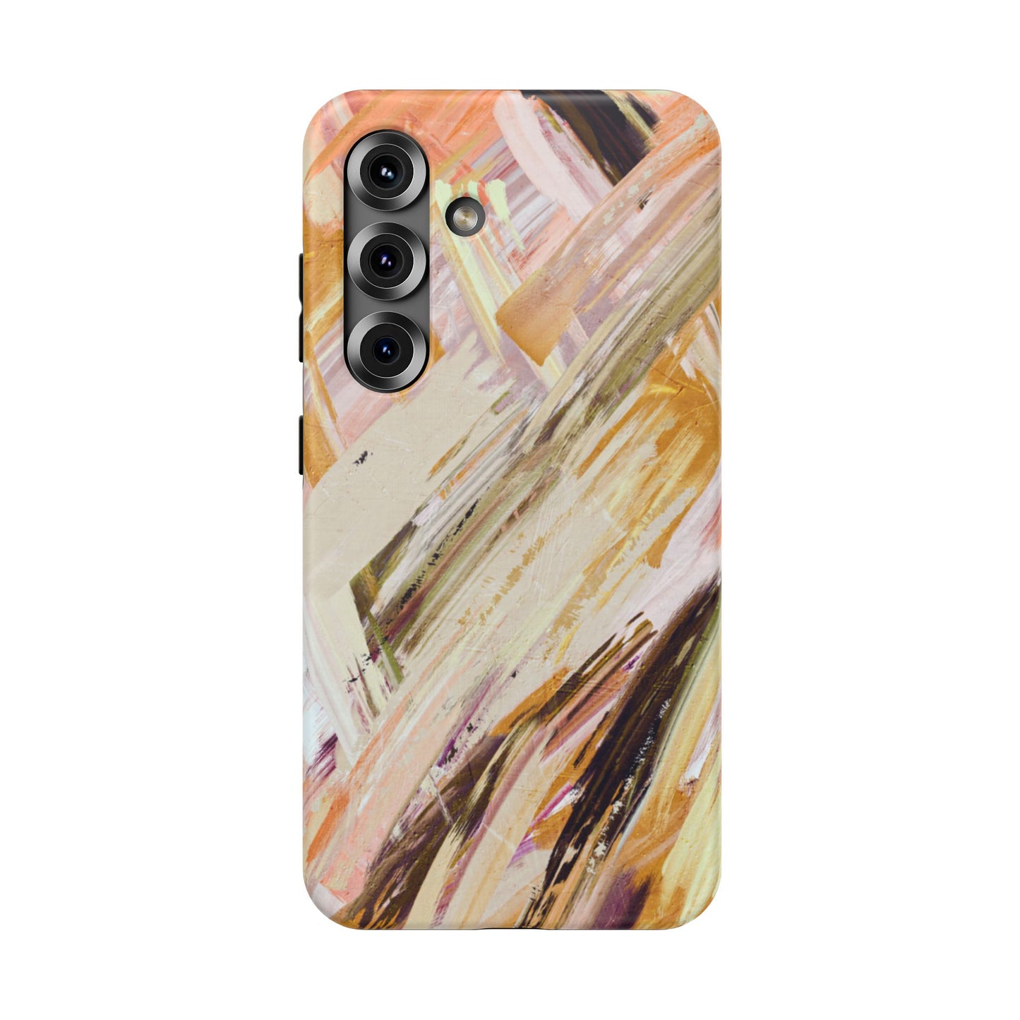 Impact-Resistant Phone Case – Brush & Bronze
