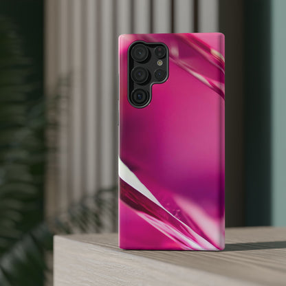 Impact-Resistant Phone Case – Magenta Motion