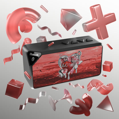 Portable Bluetooth Speaker – Chrome Love