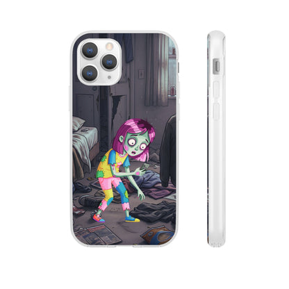 Zombie Girl Phone Case — Cute Creepy Cartoon Phone Cover