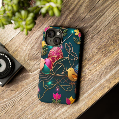 Protective Phone Case – Jeweled Garden