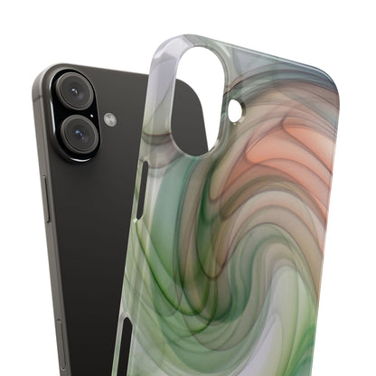 Slim Phone Case – Marble Flow
