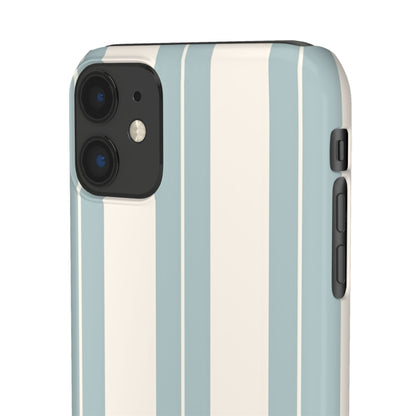 Snap Phone Case – Coastal Stripe