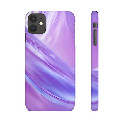 Snap Phone Case – Lavender Wave