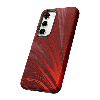 Protective Phone Case – Crimson Current