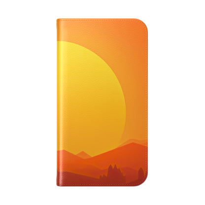 Flip Case – Desert Sunrise