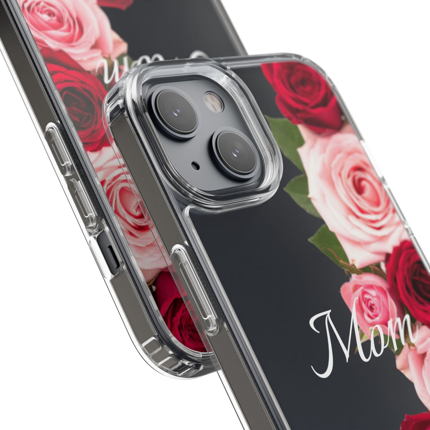 Clear Phone Case – Mom’s Rose Bouquet
