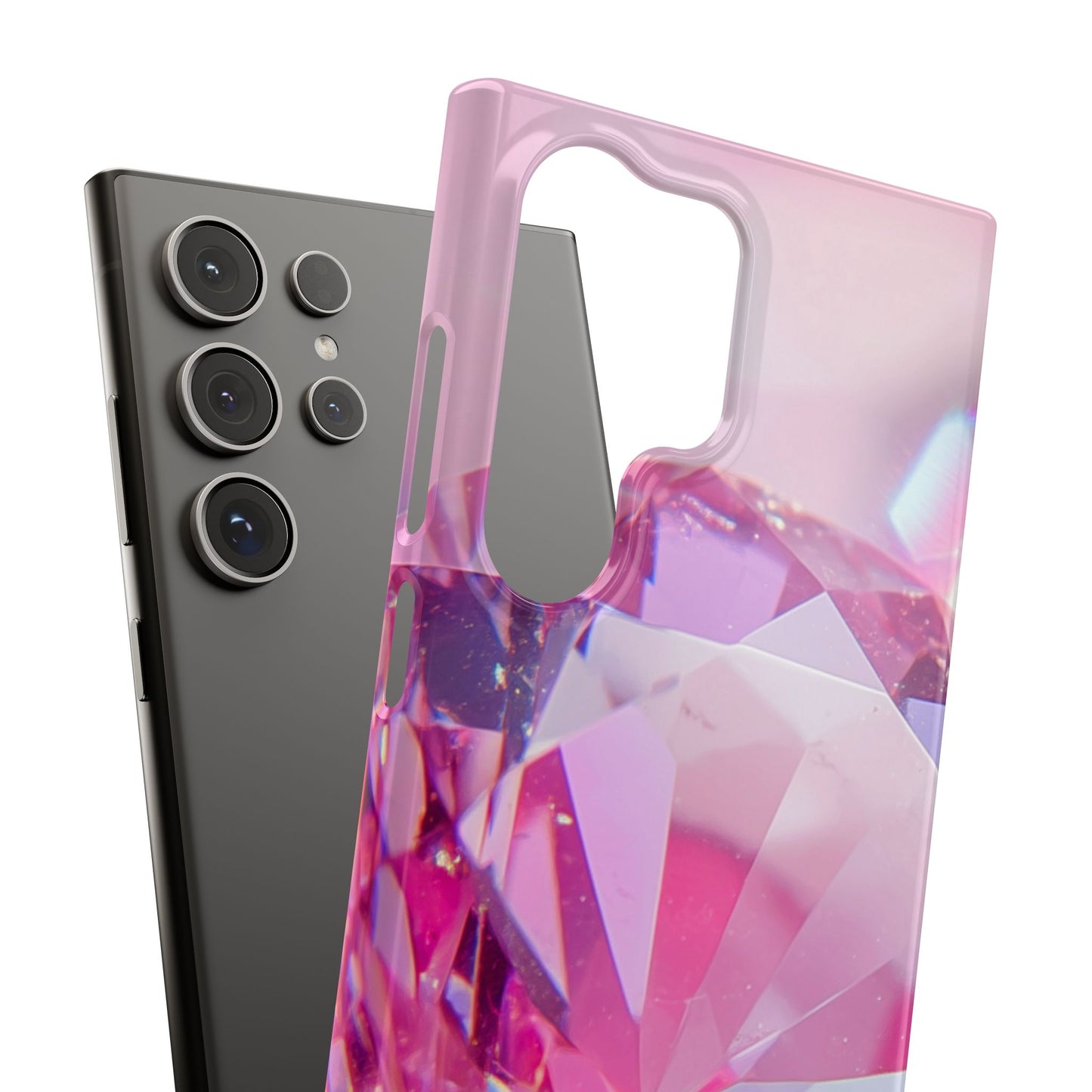 Snap Phone Case – Pink Ice
