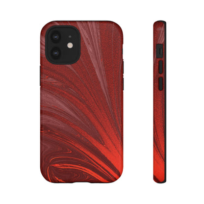 Protective Phone Case – Crimson Current