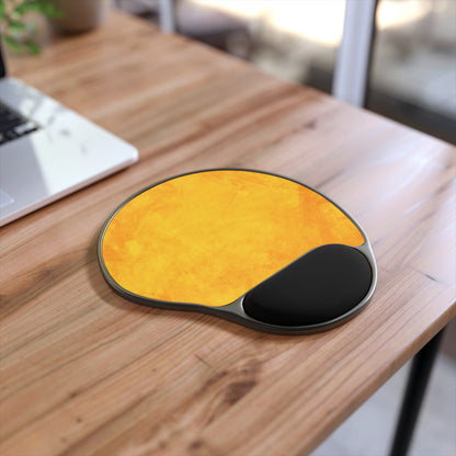 Ergonomic Mouse Pad – Saffron Smoke