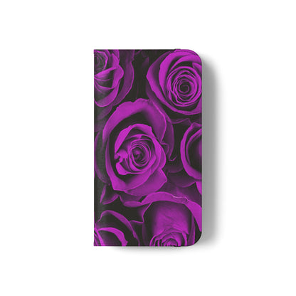 Flip Case – Amethyst Roses