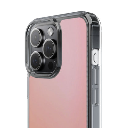 Clear Phone Case – Peachy Calm