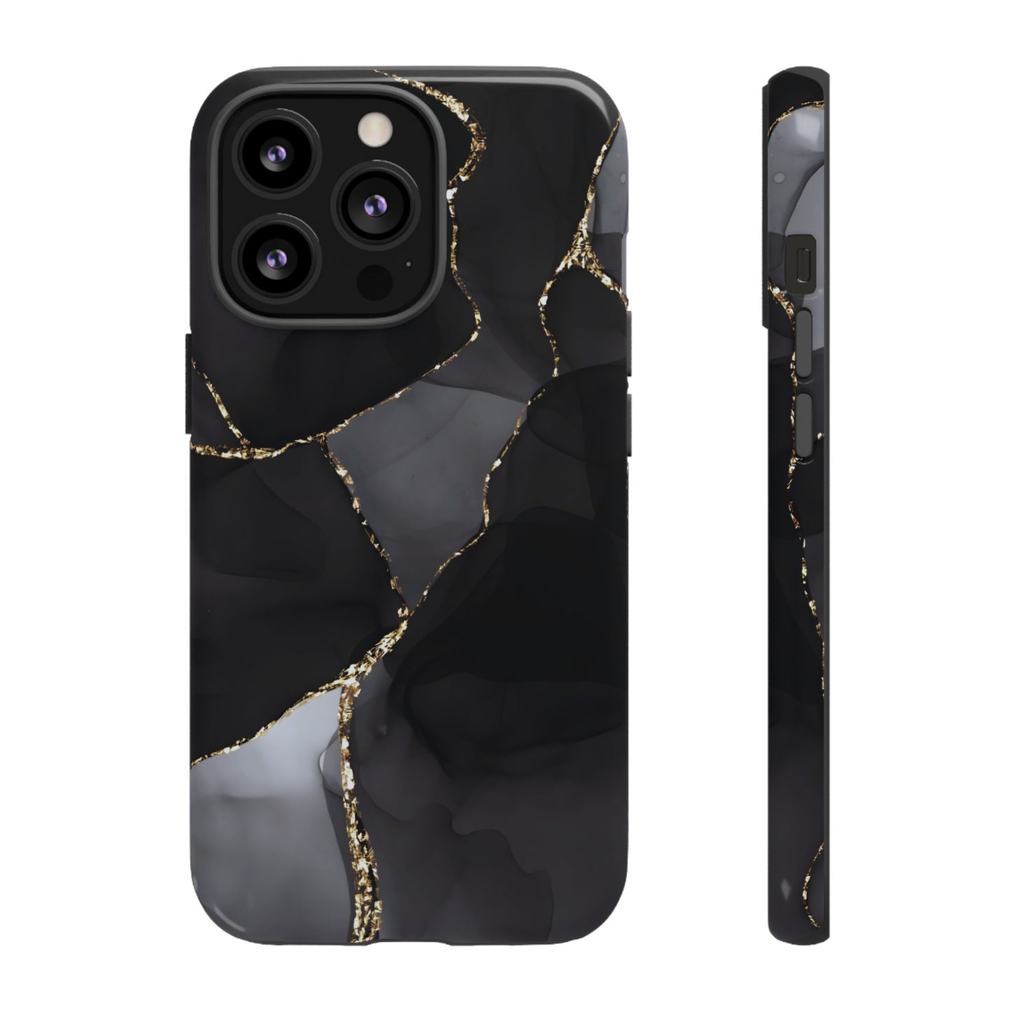 Protective Phone Case – Obsidian Vein