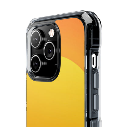 Clear Magnetic Phone Case — Desert Sunrise