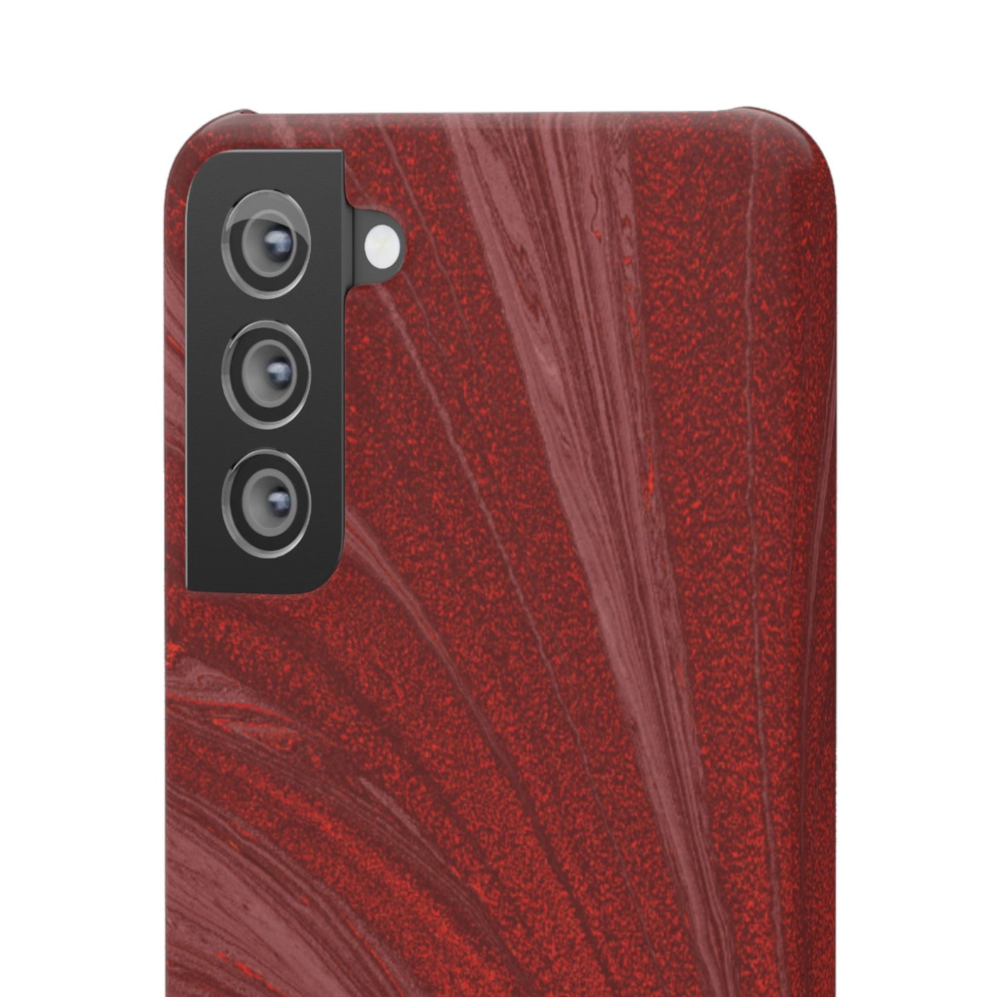 Snap Phone Case – Crimson Current