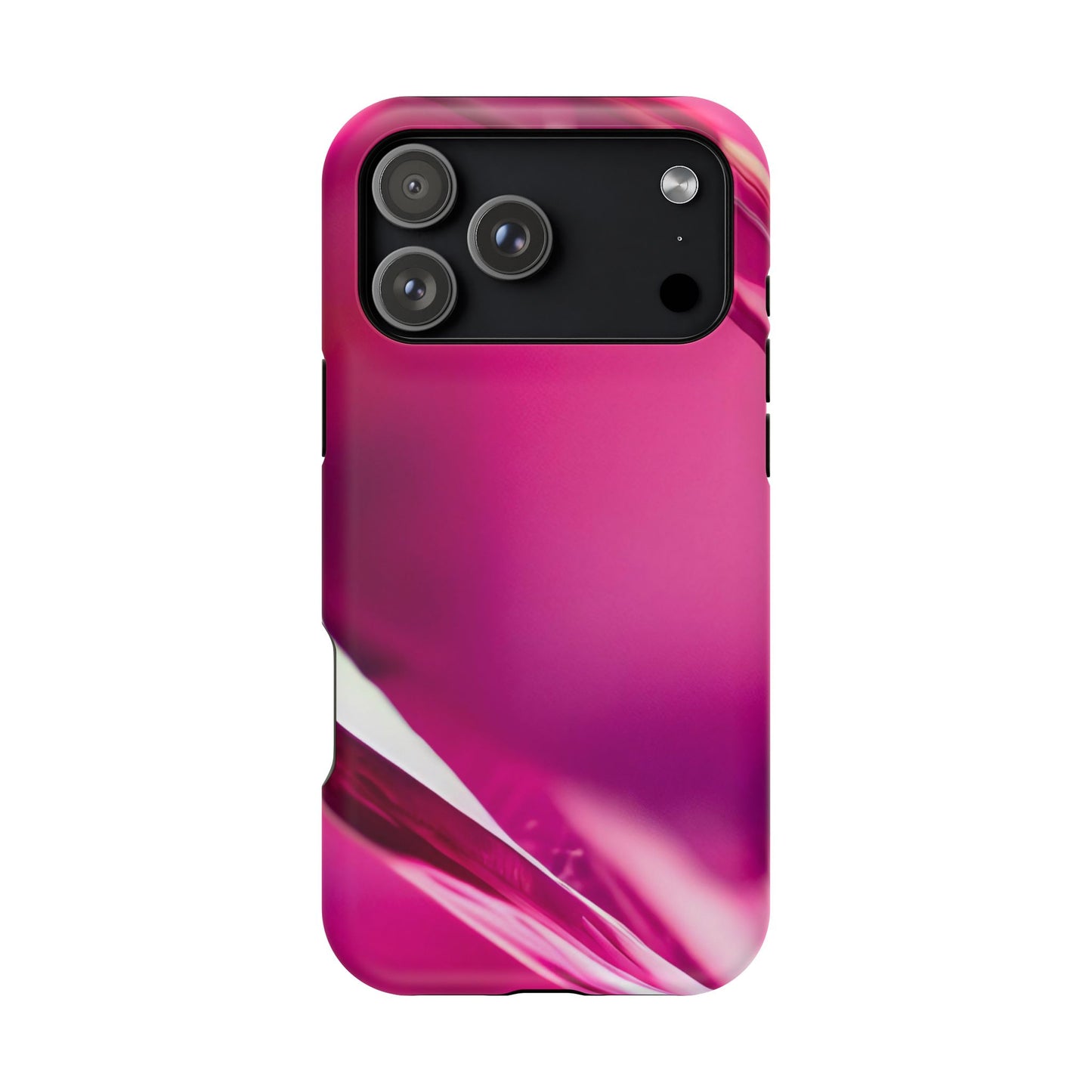 Impact-Resistant Phone Case – Magenta Motion
