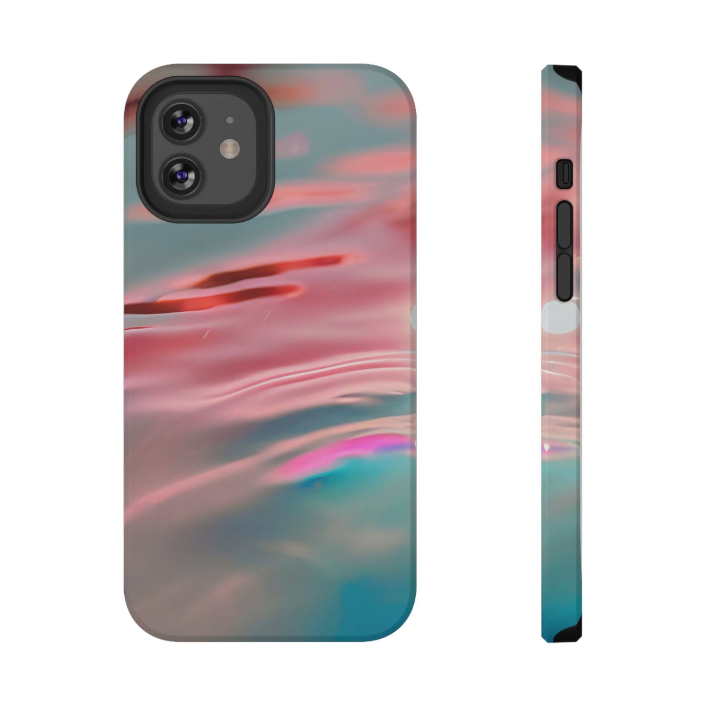 Impact-Resistant Phone Case – Liquid Sunset