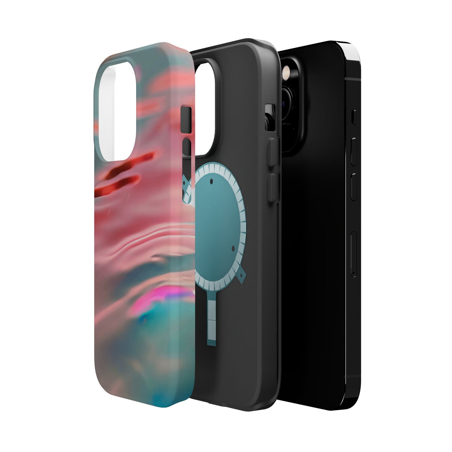 Wireless-Charging Compatible Case – Liquid Sunset