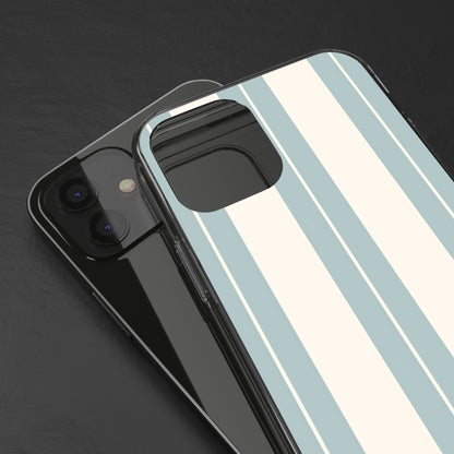 Clear Phone Case – Coastal Stripe