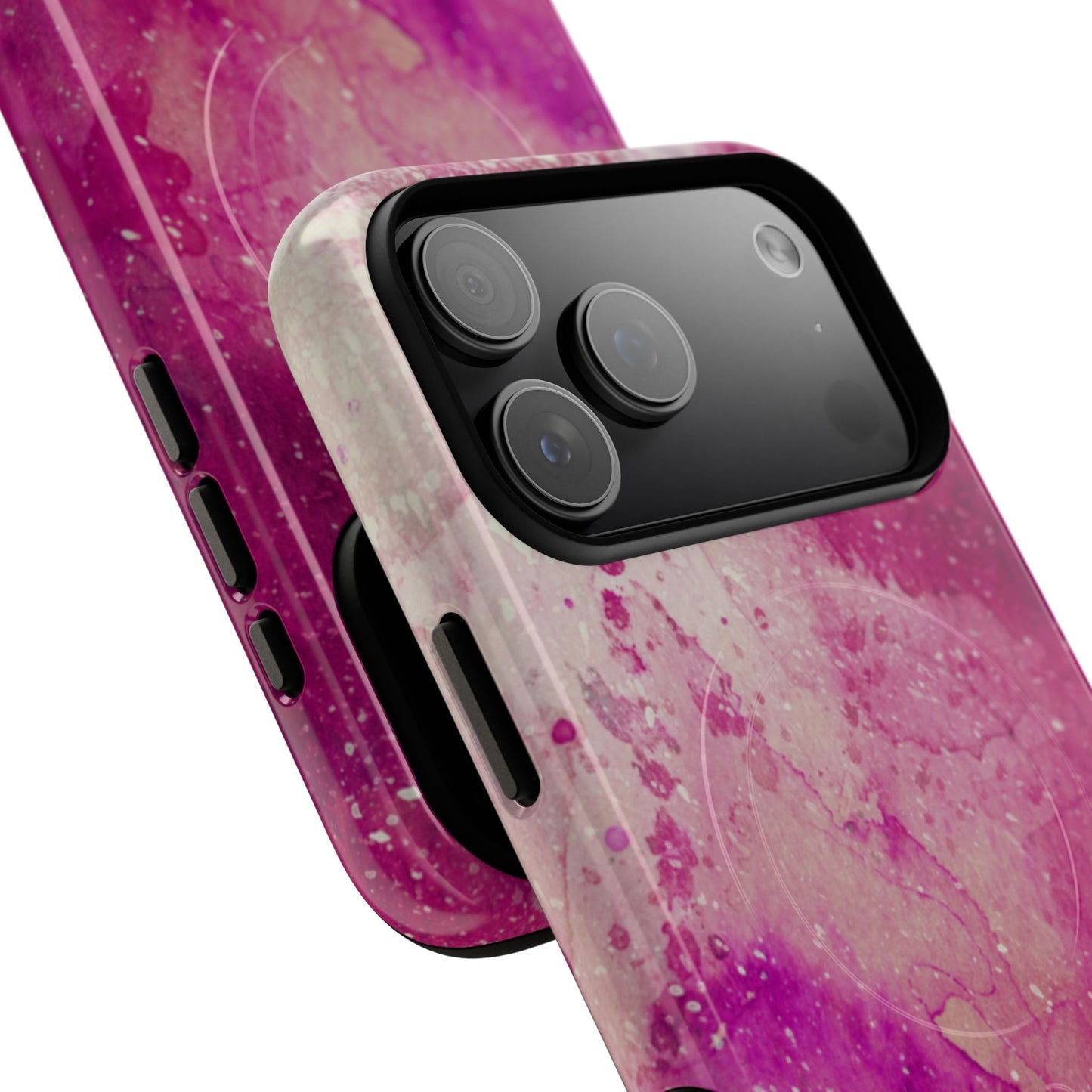 Protective Magnetic Phone Case – Spilled Wine
