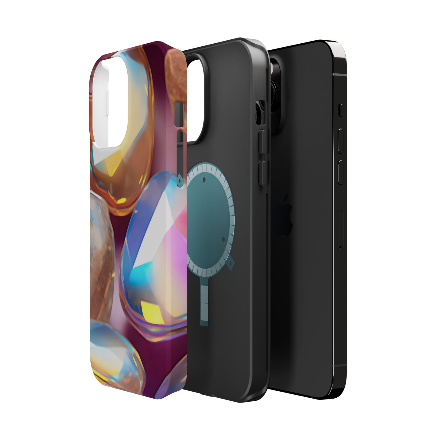 Wireless-Charging Compatible Case – Glass Candy