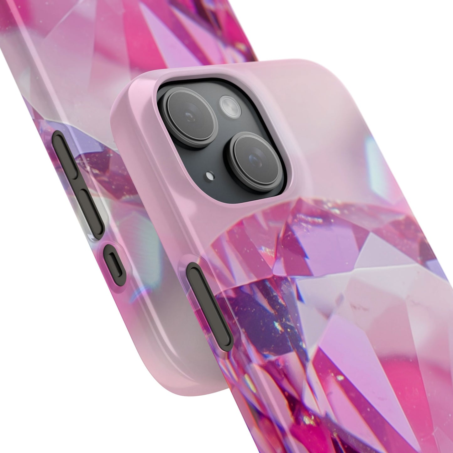 Snap Phone Case – Pink Ice