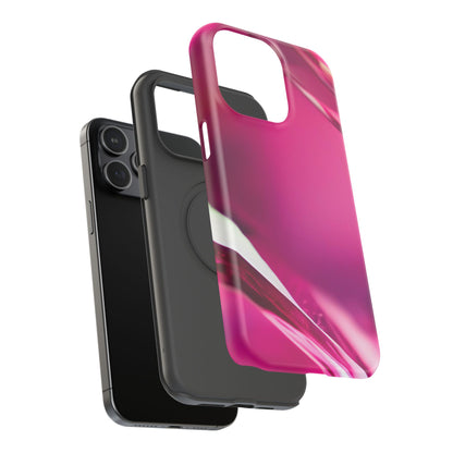 Impact-Resistant Phone Case – Magenta Motion