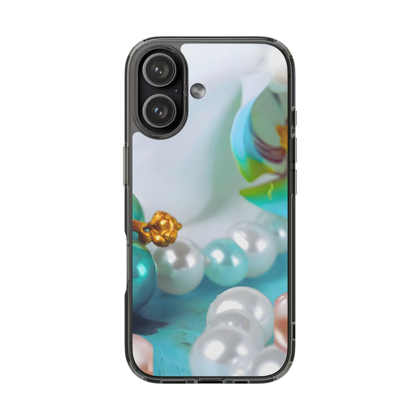 Clear Phone Case – Mermaid's Pearl