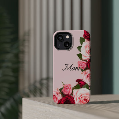 Wireless-Charging Compatible Case – Mom’s Rose Bouquet