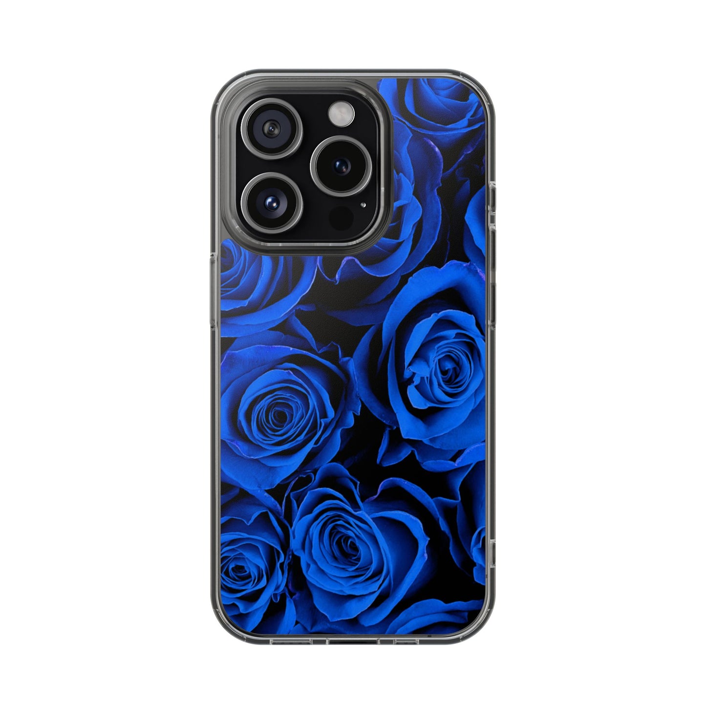 Clear Magnetic Phone Case – Midnight Bloom