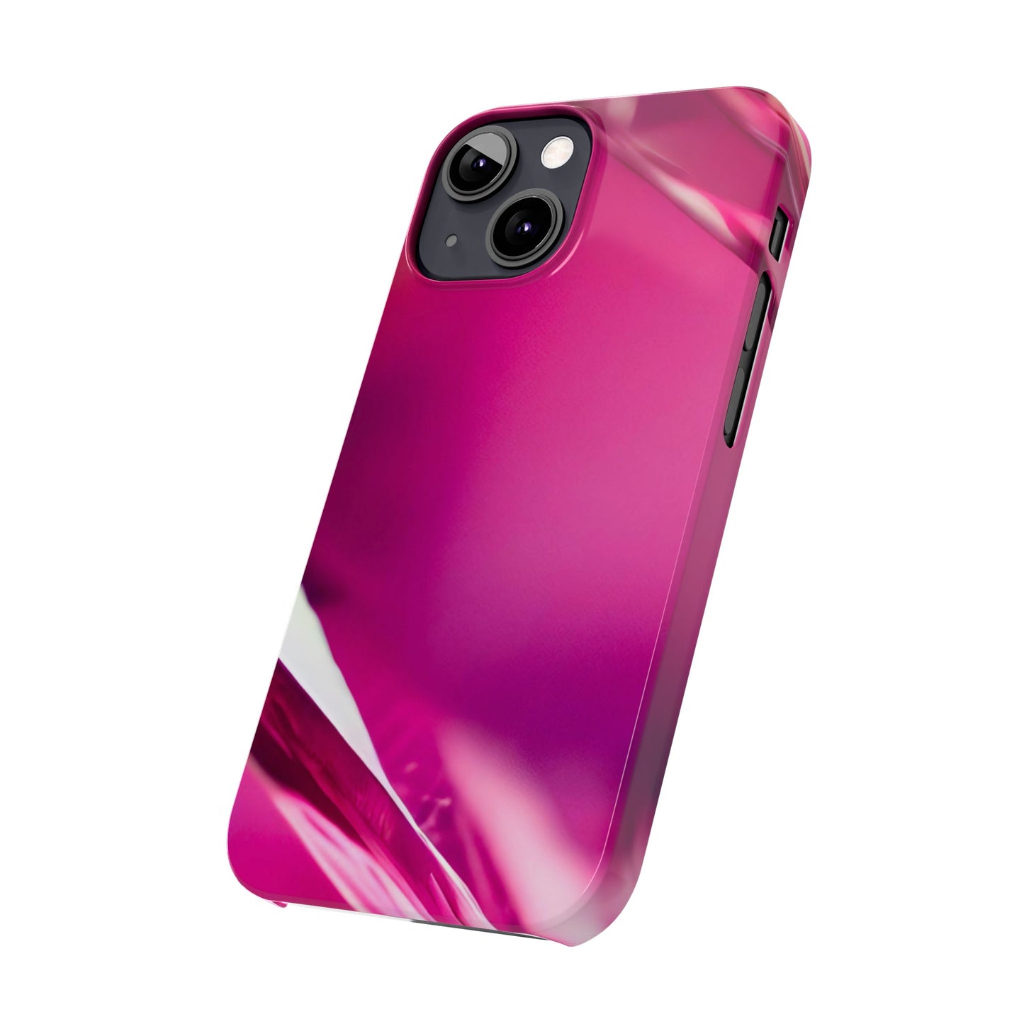 Slim Phone Case – Magenta Motion
