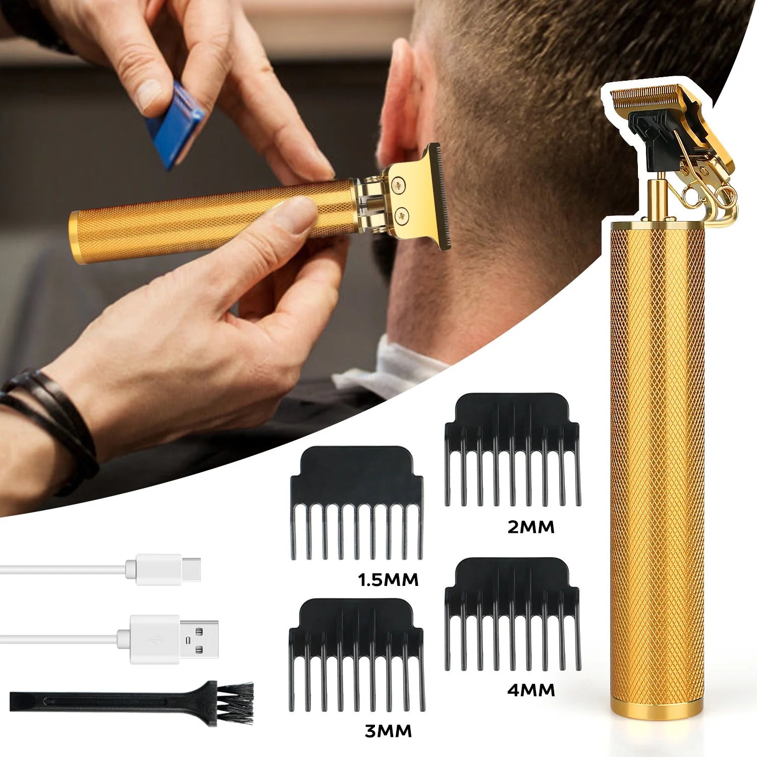 Hair Clippers Cordless Haircut Cutting Trimmers for Men, T9