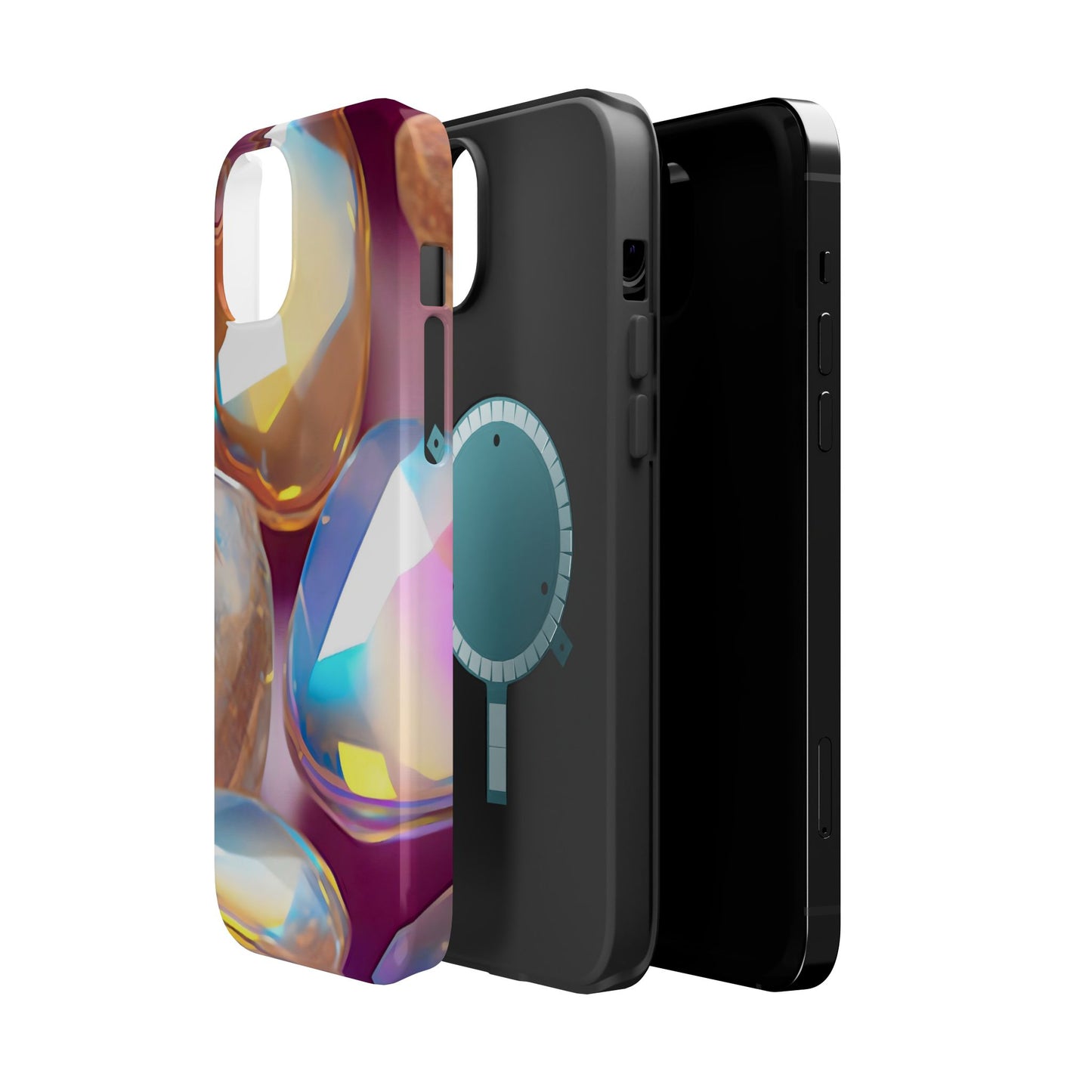 Wireless-Charging Compatible Case – Glass Candy