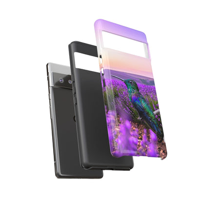 Protective Phone Case – Hummingbird Reverie