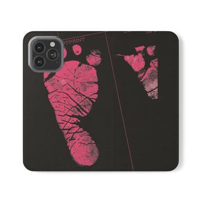 Flip Case – Mom’s Little Pink Footprints