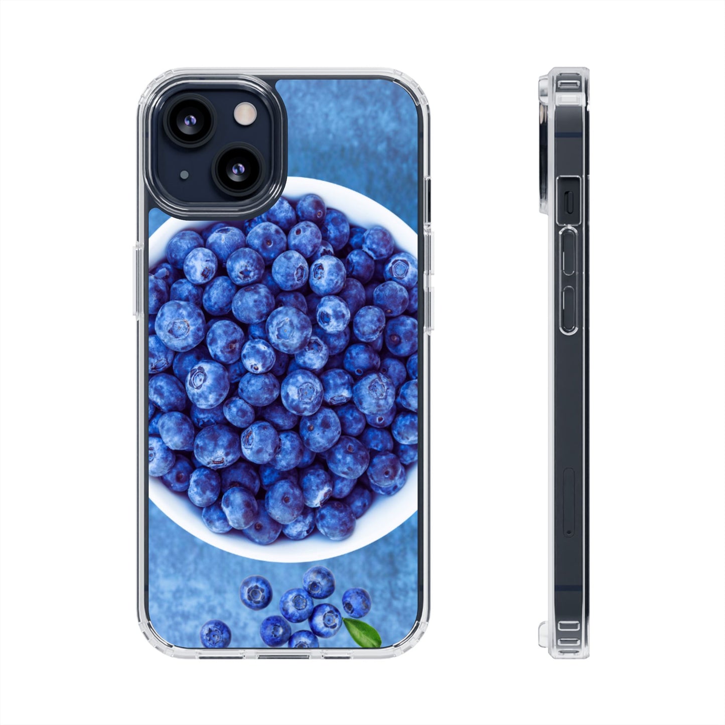 Clear Magnetic Phone Case – Chilled Blueberries