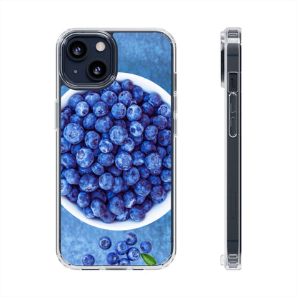 Clear Magnetic Phone Case – Chilled Blueberries